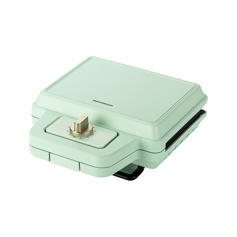 BJX-S008 800W เครื่องทำวาฟเฟิลแซนวิชแบบถอดแผ่นได้ 2 แผ่น
